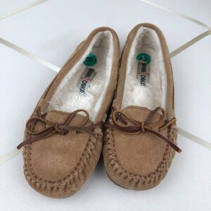 Minnetonka Leather Upper Moccasin Women's Size 8